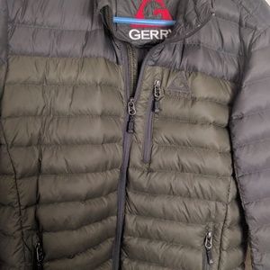 Gerry Green Black Puffy Jacket Size Medium